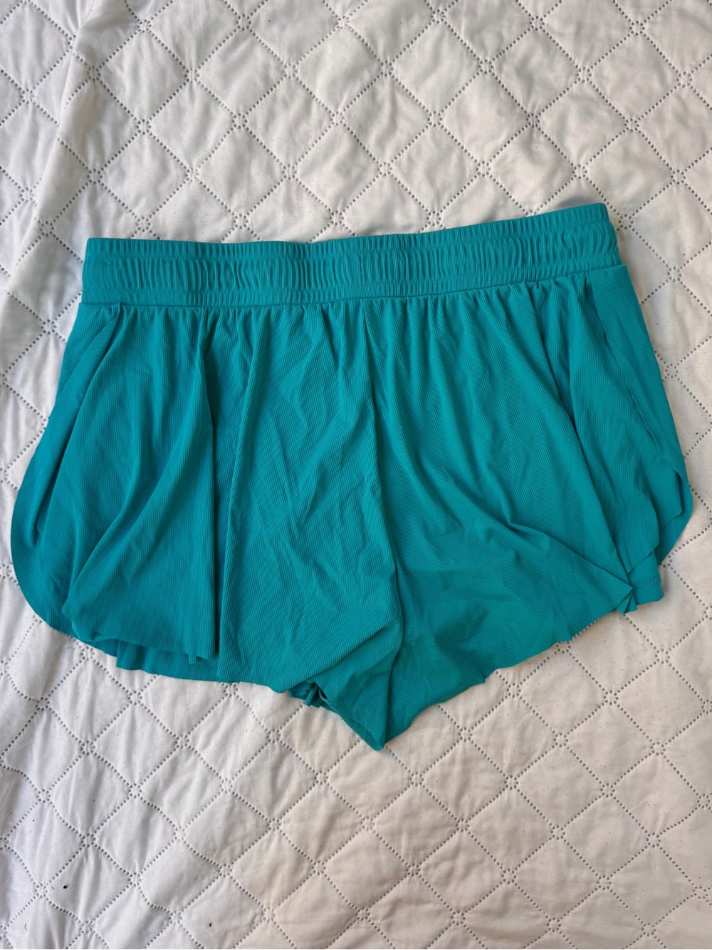 JoyLab Teal Athletic Shorts - Picture 2 of 4